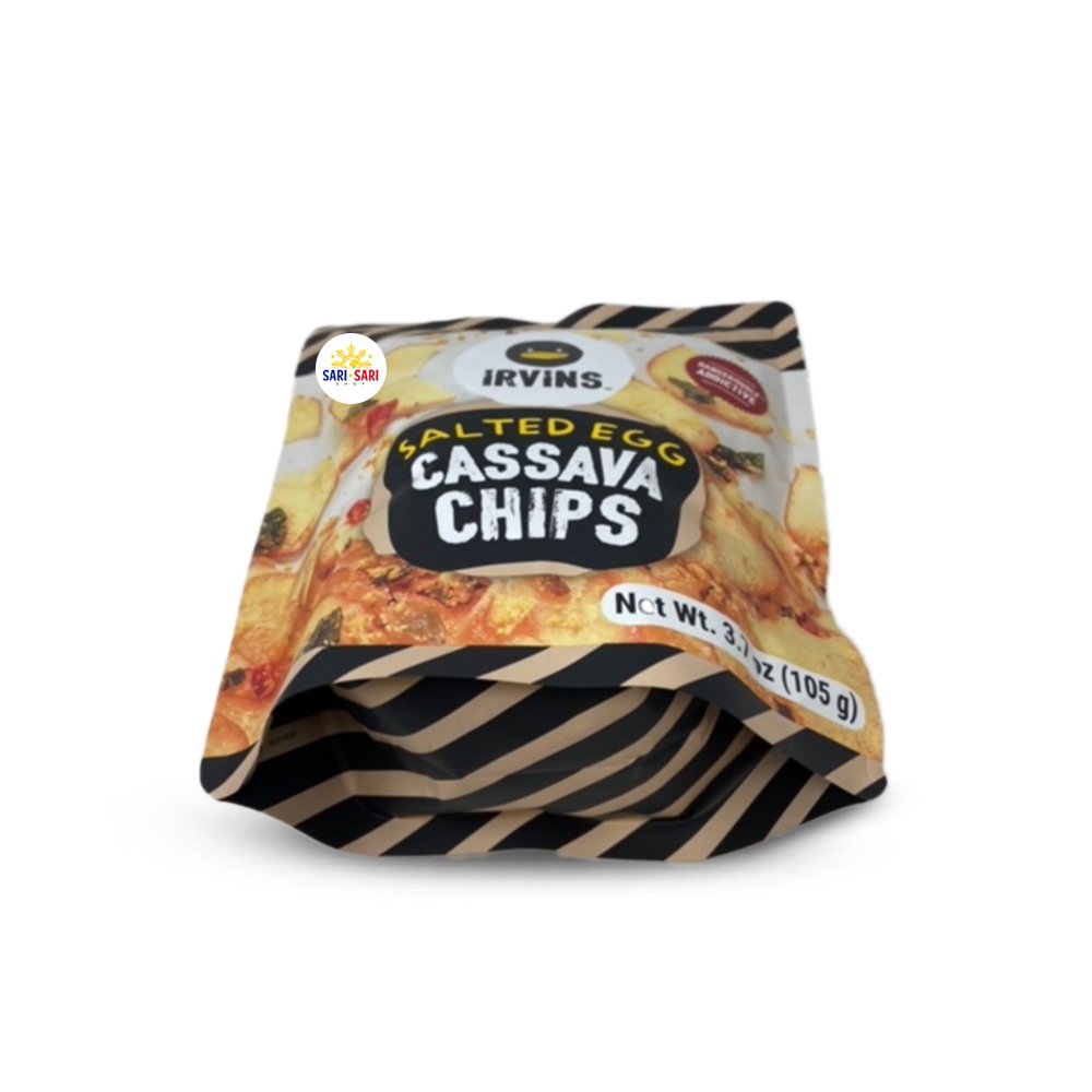 Irvin's Salted Egg Cassava Chips 105g