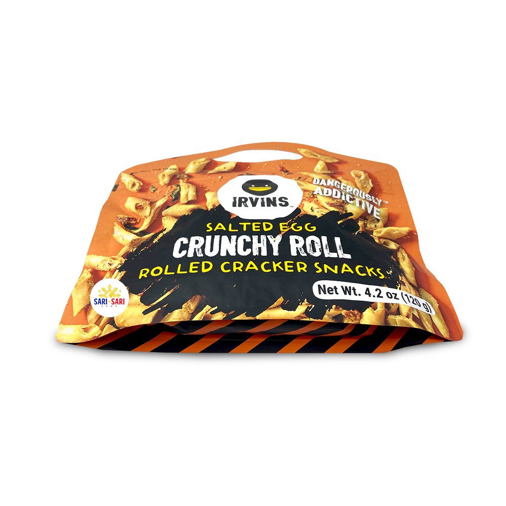 Irvin's Salted Egg Crunchy Roll 120g