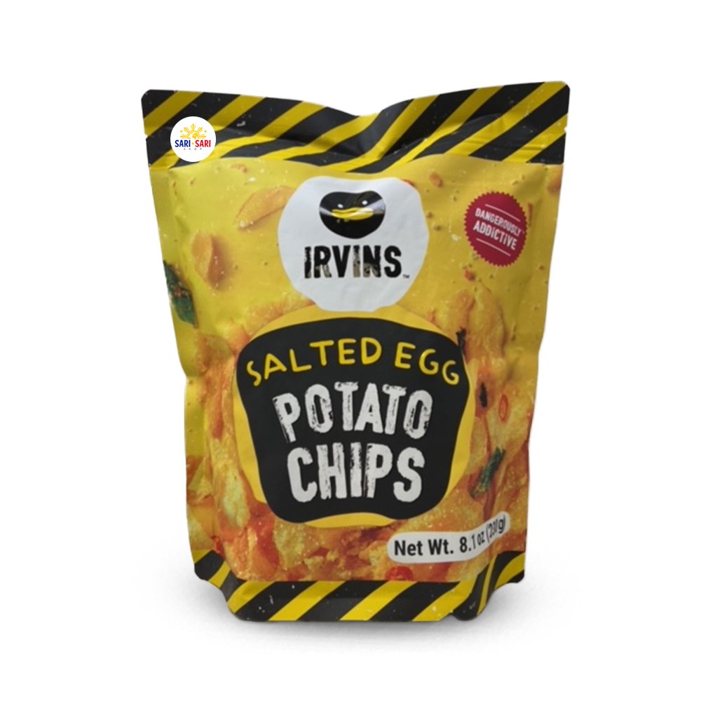 Irvin's Salted Egg Potato Chips 230g