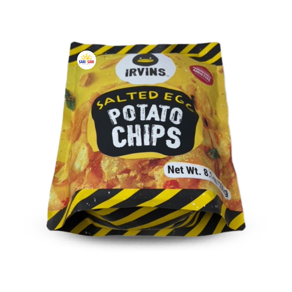 Irvin's Salted Egg Potato Chips 230g