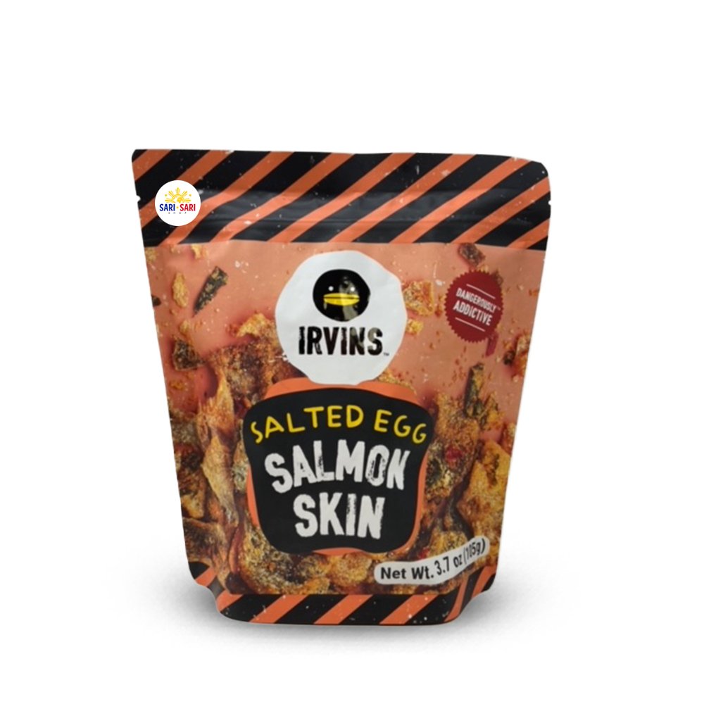 Irvin's Salted Egg Salmon Skin 105g