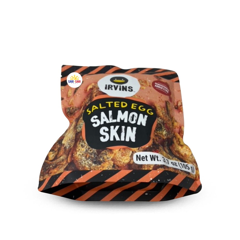 Irvin's Salted Egg Salmon Skin 105g