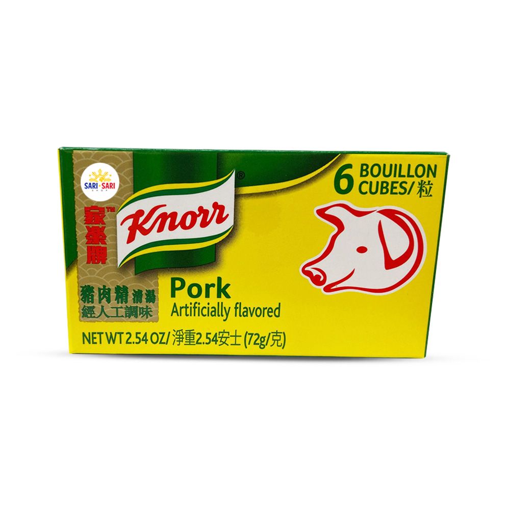 Knorr Pork Bouillon 60g (2.11oz) Pack of 1 - Shop Sari Sari