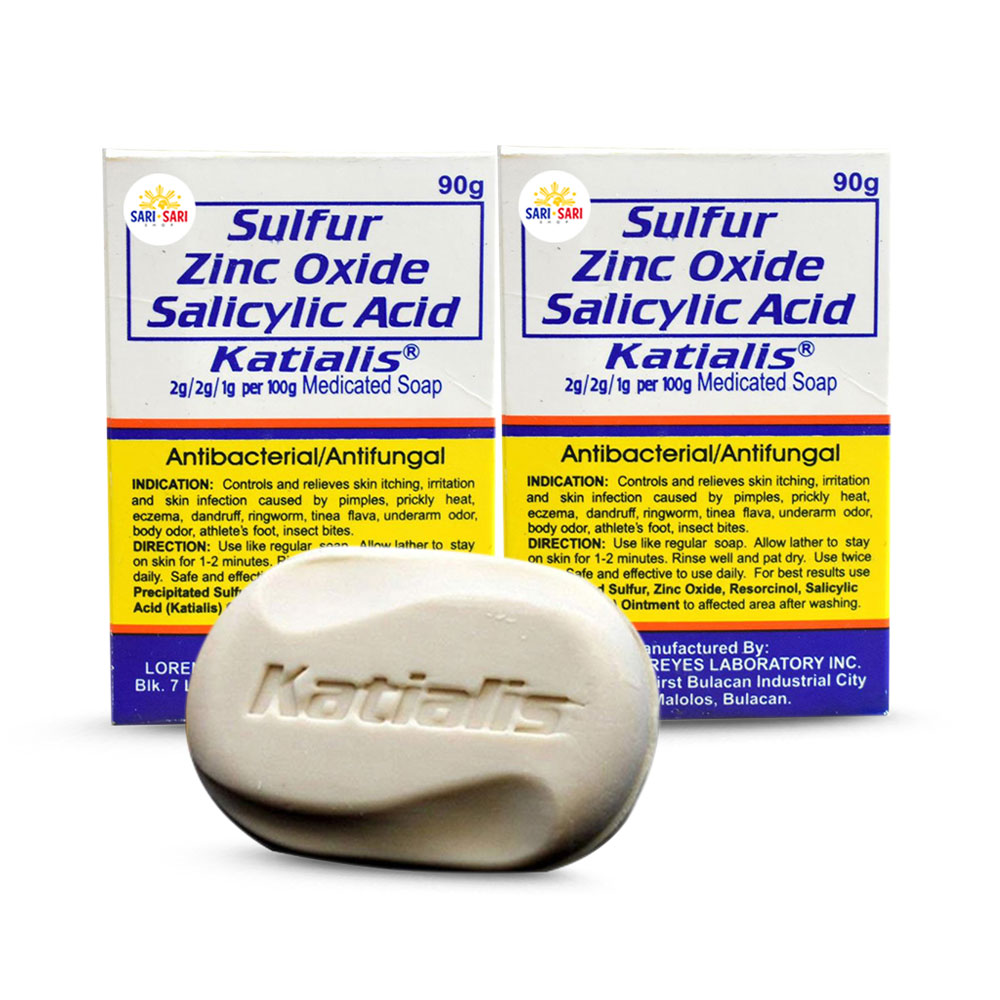 Katialis Sulfur Soap 90g Pack of 2