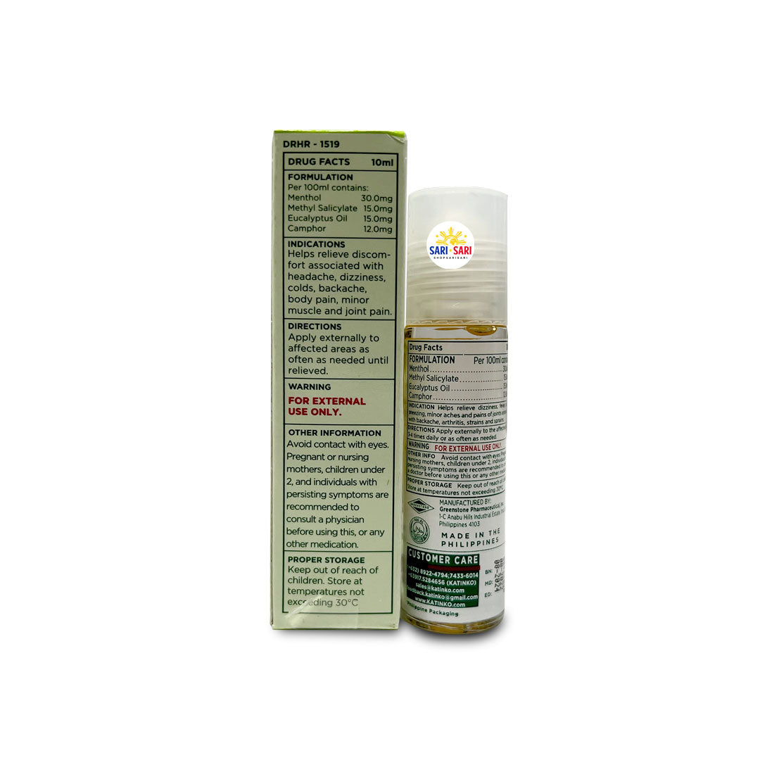 Katinko Roll on Oil liniment 10ml SALE 50% OFF