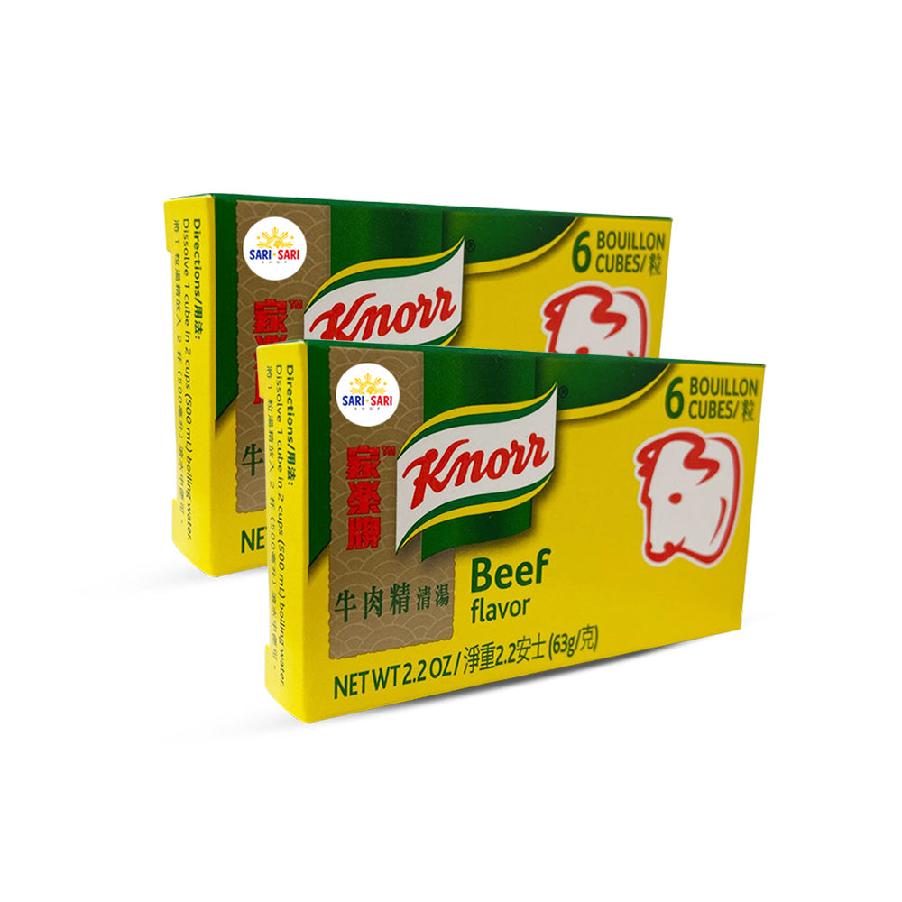 Knorr Beef Bouillon Cubes 60g, Pack of 2