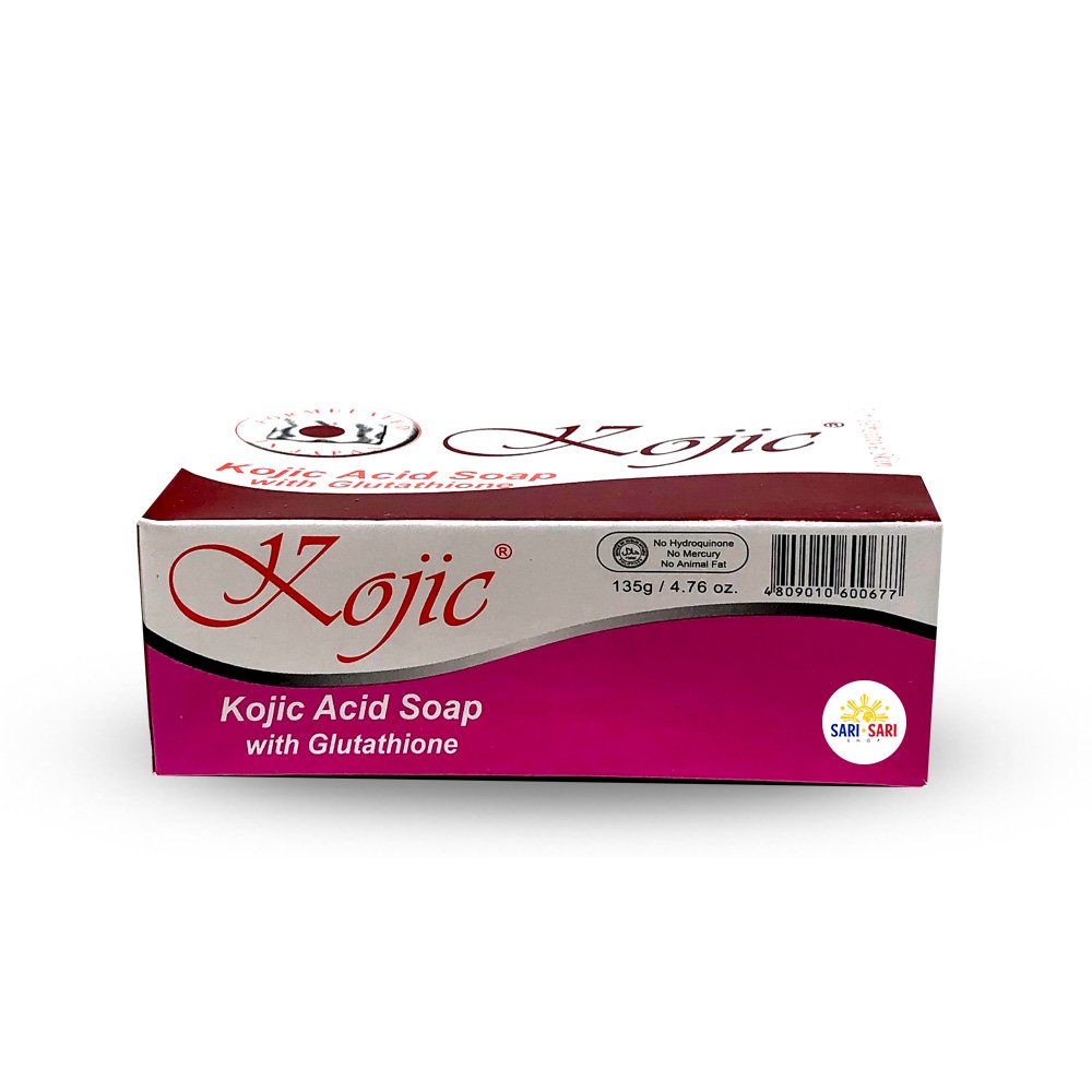 Kojic Acid Soap With Glutathione Pink 135g - Shop Sari Sari