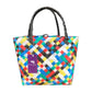 Misenka Handicrafts Philippine Bayong Multicolor Handy Bag - SALE 50% OFF