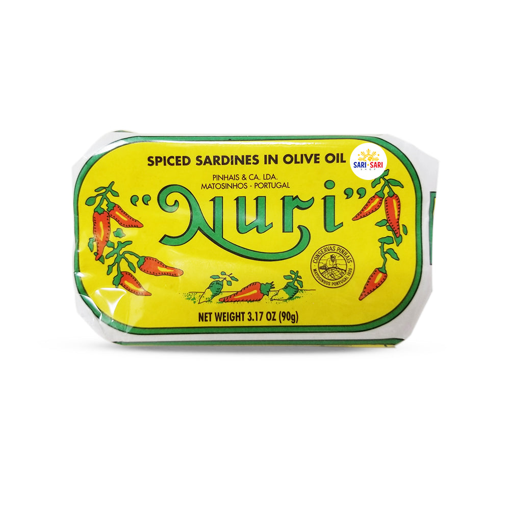 Nuri Sardines All Flavors Bundle  1 Each Flavor 90g