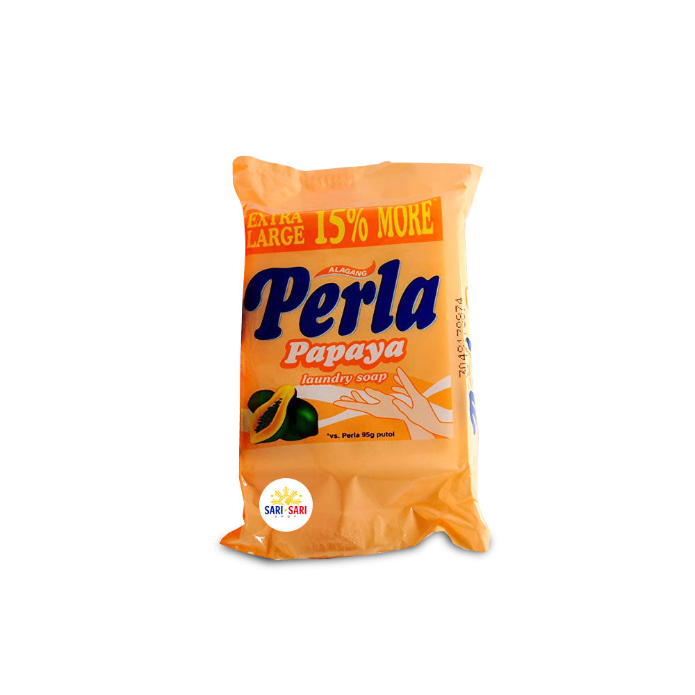 Perla Papaya Laundry Detergent Bar Orange 110g