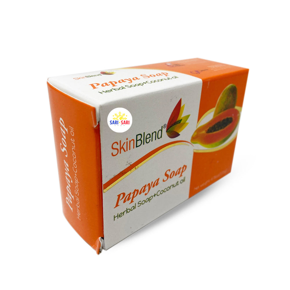 Skin Blend Papaya Soap Herbal Soap+Coconut Oil 135g