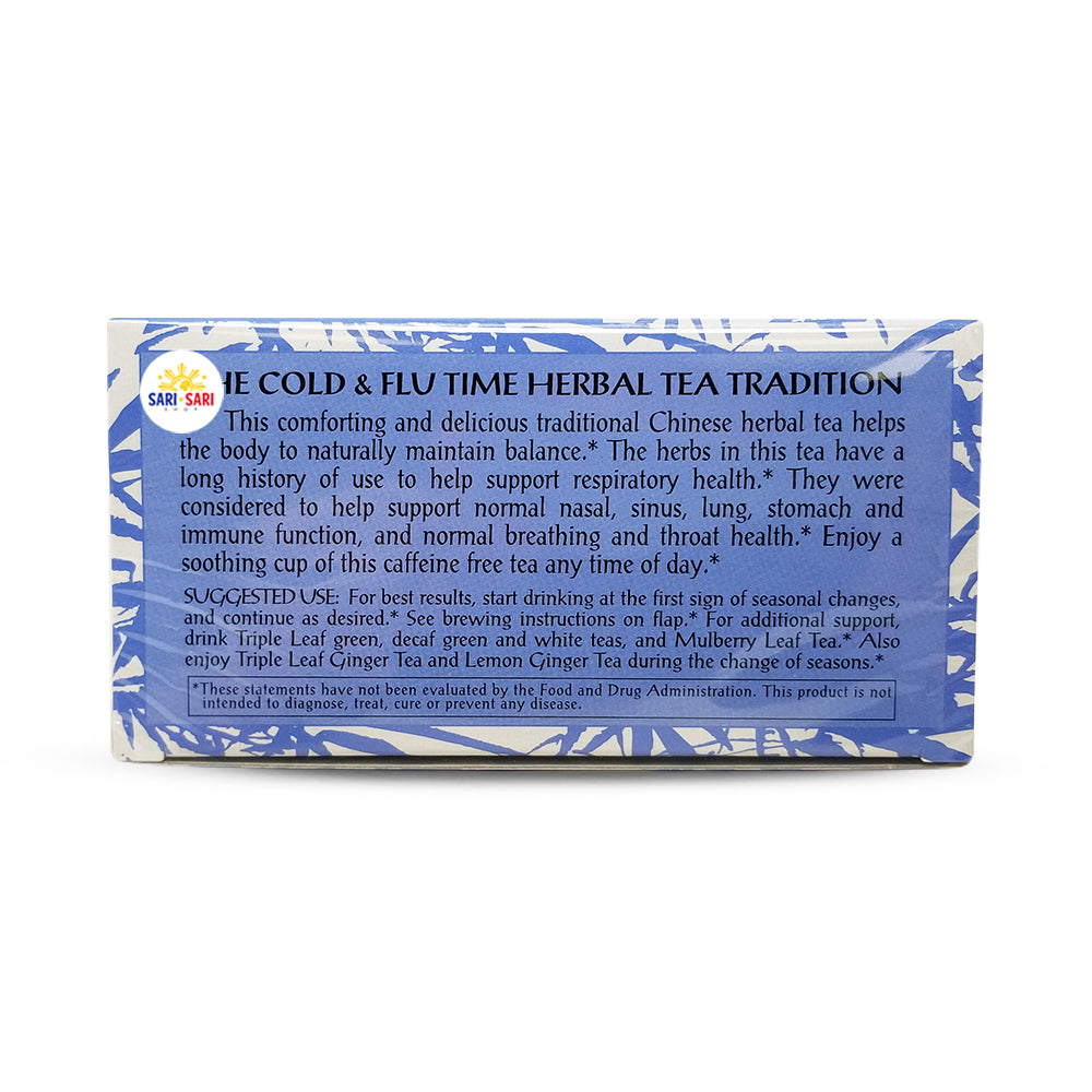 Triple Leaf COLD & FLU Time Tea 20 Bags 40g