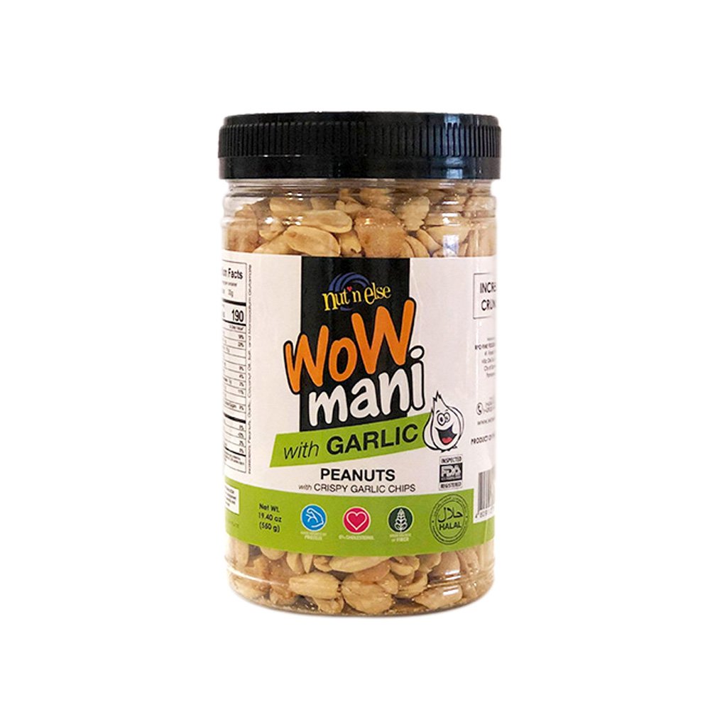 Wow Mani with Garlic Chips 550g