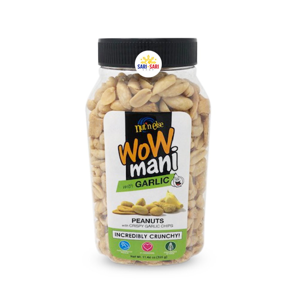 Wow Mani with Garlic Chips 325g