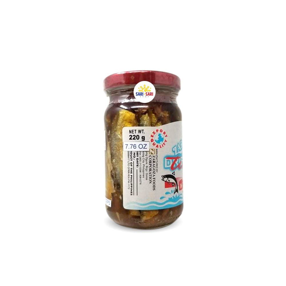 Zaragoza Tuyo in Corn Oil Hot 220g