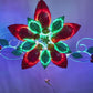Misenka Feliz Navidad Lantern Parol na Capiz Poinsettia with Tail 24 inches Free Shipping